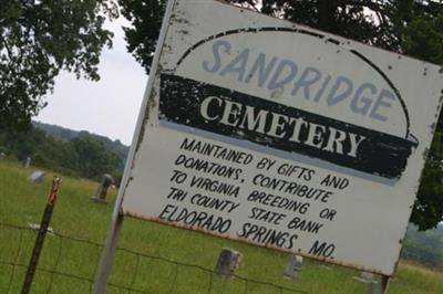 Sand Ridge Cemetery on Sysoon