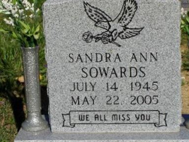 Sandra Ann Sowards on Sysoon
