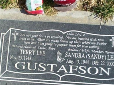 Sandra Lee "Sandy" Gustafson on Sysoon