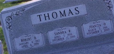 Sandra R Thomas on Sysoon