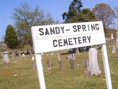 Sandy Springs Cemetery on Sysoon
