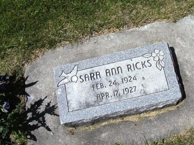 Sara Ann Ricks on Sysoon