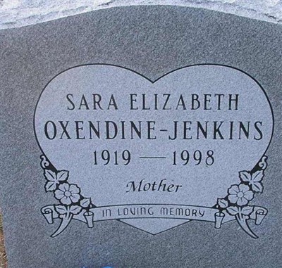 Sara Elizabeth OXENDINE-JENKINS on Sysoon