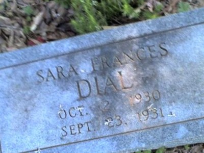 Sara Frances Dial on Sysoon