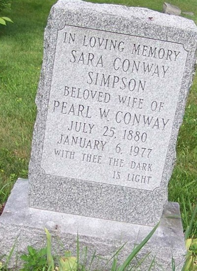 Sara Simpson Conway on Sysoon