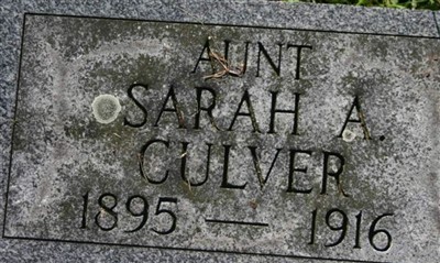 Sarah A. Culver on Sysoon