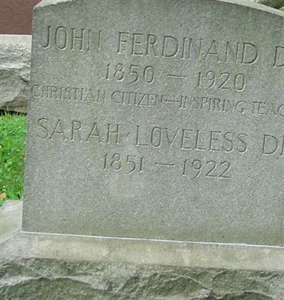 Sarah A. Loveless Dix on Sysoon
