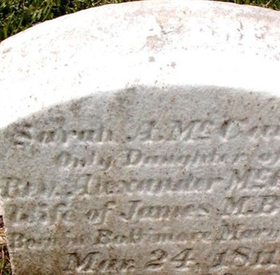 Sarah A McCain Brett on Sysoon