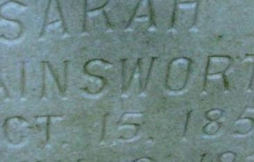 Sarah B. Ainsworth on Sysoon