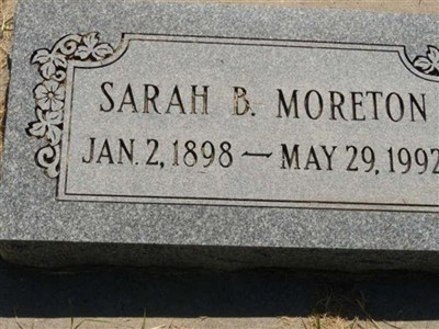 Sarah B Moreton on Sysoon