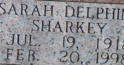 Sarah Delphine Sharkey Gilbert on Sysoon