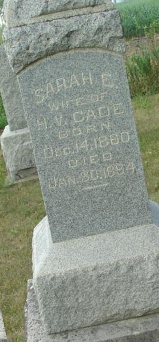 Sarah E. Cade on Sysoon