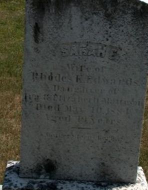 Sarah E. Matteson Edwards on Sysoon