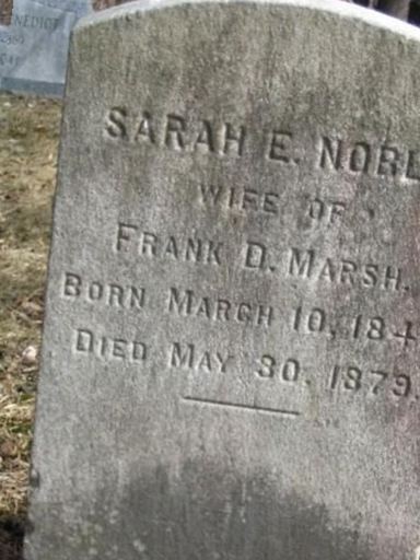 Sarah E Noble Marsh on Sysoon