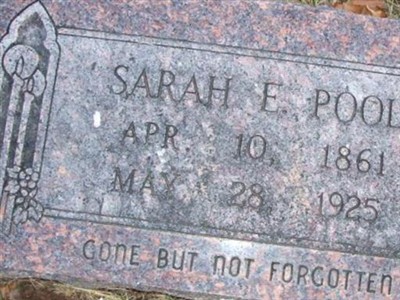Sarah E Pool on Sysoon