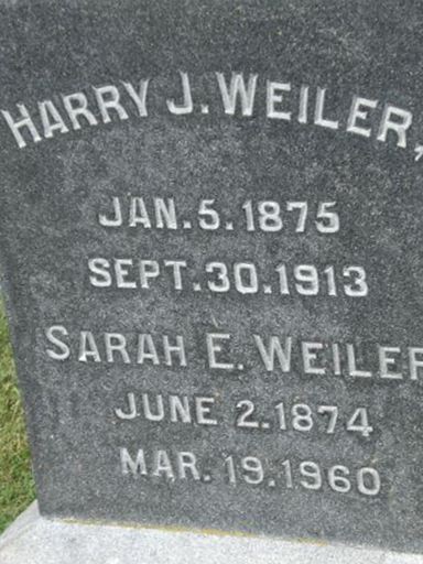 Sarah E. Rutter Weiler on Sysoon