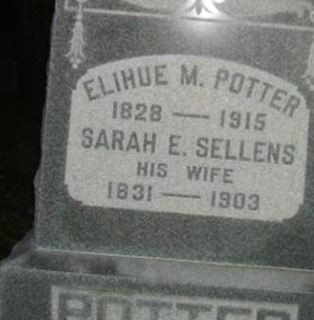 Sarah E Sellens Potter on Sysoon