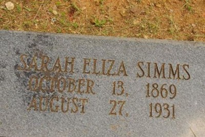 Sarah Eliza Simms on Sysoon