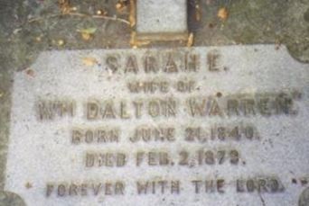 Sarah Elizabeth Adger Warren on Sysoon