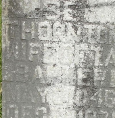 Sarah Elizabeth Thornton Barker on Sysoon