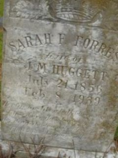 Sarah F Forrest Huggett on Sysoon