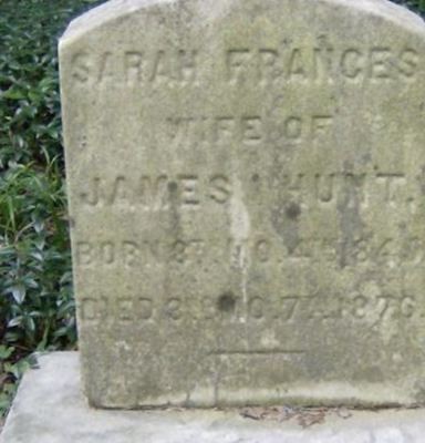 Sarah Frances Hunt on Sysoon