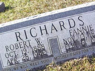 Sarah Frances Stanfield Richards on Sysoon