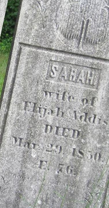 Sarah Graves Addis on Sysoon