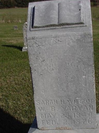 Sarah H. Sage Yaryan on Sysoon