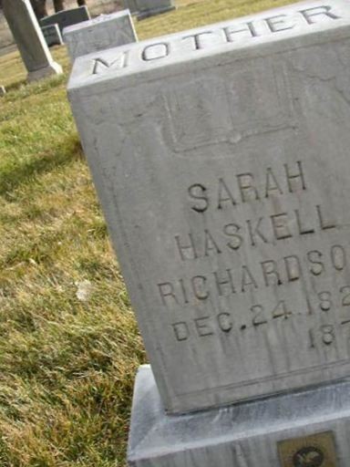 Sarah Haskell Richardson on Sysoon