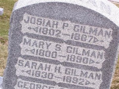 Sarah Hubbard Goding Gilman on Sysoon