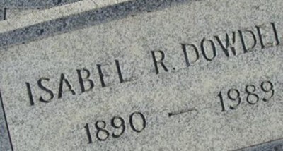 Sarah Isabell R. Dowdell on Sysoon