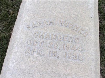 Sarah J Hughes Chambers on Sysoon