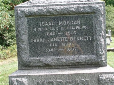 Sarah Janette Bennett Morgan on Sysoon