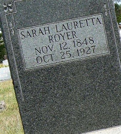 Sarah Lauretta Royer on Sysoon