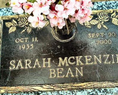 Sarah McKenzie Bean on Sysoon