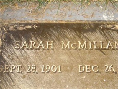 Sarah McMillan on Sysoon