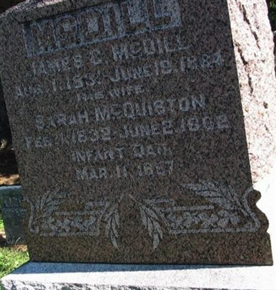 Sarah McQuiston McDill on Sysoon
