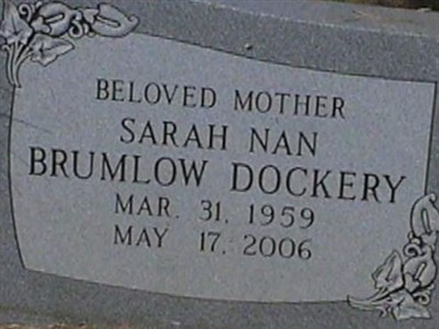 Sarah Nan Brumlow Dockery on Sysoon
