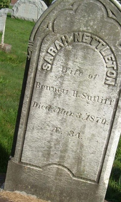 Sarah Nettleton Sutliff on Sysoon