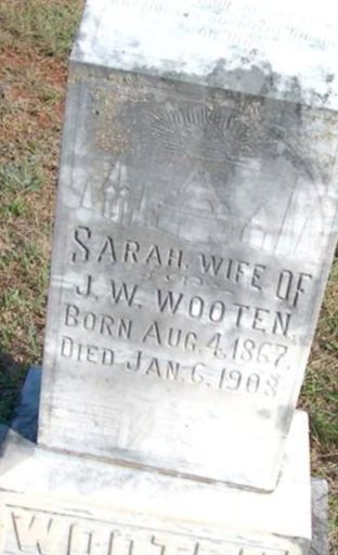 Sarah Unknown Wooten on Sysoon