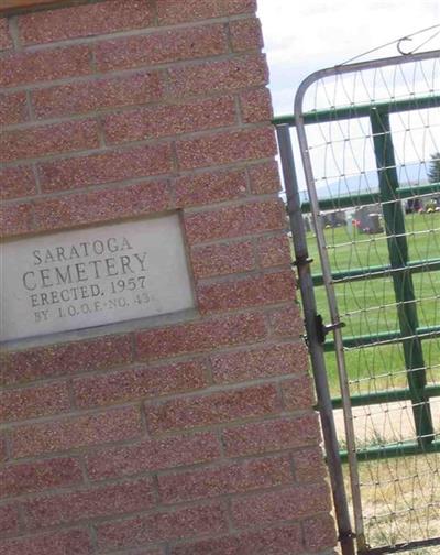 Saratoga Cemetery on Sysoon