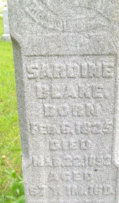 Sardine Blake on Sysoon