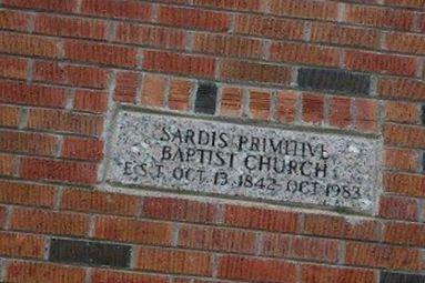 Sardis Primitive Baptist Church Cemetery on Sysoon