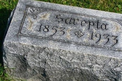 Sarepta Bevier on Sysoon