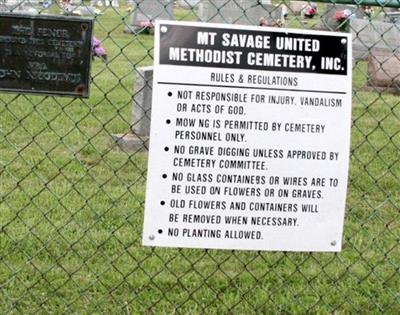 Mount Savage United Methodist Church Cemetery on Sysoon
