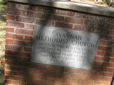 Savannah Methodist Church Cemetery on Sysoon