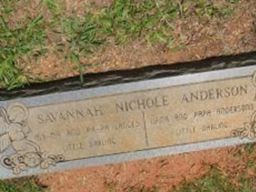 Savannah Nichole Anderson on Sysoon