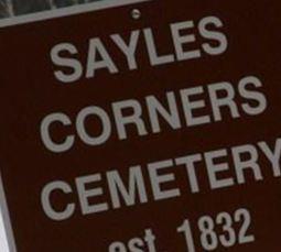 Sayles Corners Cemetery on Sysoon