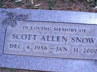 Scott Allen Snow on Sysoon